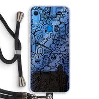 Vexx Black City : Huawei Y6s Transparant Hoesje met koord