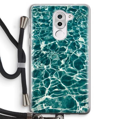Weerkaatsing water: Honor 6X Transparant Hoesje met koord
