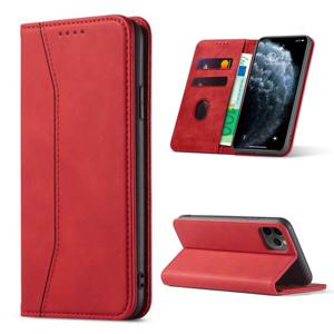 Samsung Galaxy A35 hoesje - Bookcase - Pasjeshouder - Portemonnee - Kunstleer - Rood