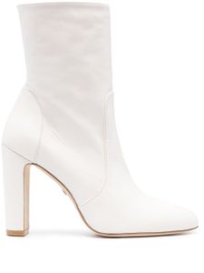 Stuart Weitzman bottines Vida 100 mm en cuir - Tons neutres