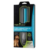 FURminator 2 in 1 - furminator voor het verwijderen van klitten en styling voor honden