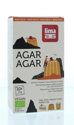 Lima Agar agar maxi pack 2 gram bio