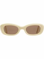 Gentle Monster lunettes de soleil Tambu Y4 - Marron