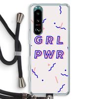 GRL PWR: Sony Xperia 5 III Transparant Hoesje met koord