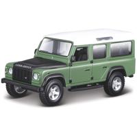 Modelauto/speelgoedauto Land Rover Defender 110 - groen - schaal 1:32