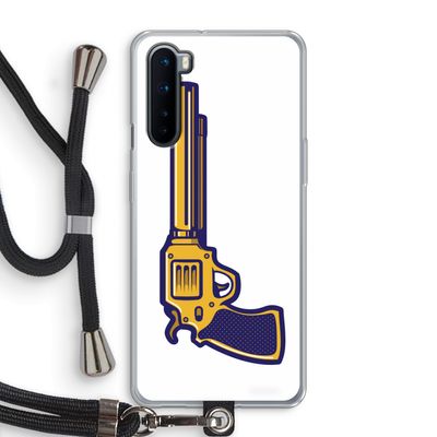 Pew Pew Pew: OnePlus Nord Transparant Hoesje met koord