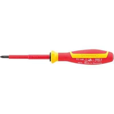 Stahlwille 4670 VDE 2 VDE POZIDRIV-SCHRAUBENDREHER MIT DRALL-GRIFF 46703002 Kruiskop schroevendraaier 2