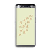 Falling Leaves: Samsung Galaxy A80 Transparant Hoesje