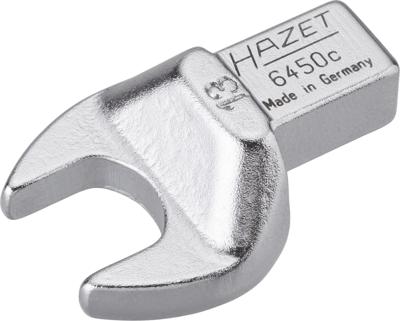 HAZET Insteek-steeksleutel 6450C-13 · 9 x 12 mm insteekvierkant massief · Buiten-zeskant-profiel · SW 13 mm