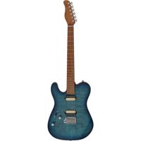 Sire Larry Carlton T7FML Transparent Blue linkshandige elektrische gitaar