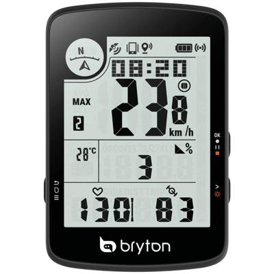 Bryton - fietscomputer gps rider 17 e power on en go