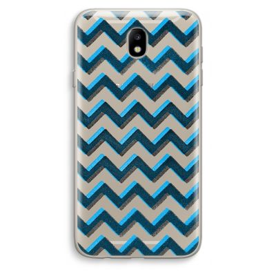 Onderbroken lijn: Samsung Galaxy J7 (2017) Transparant Hoesje