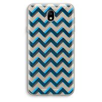 Onderbroken lijn: Samsung Galaxy J7 (2017) Transparant Hoesje