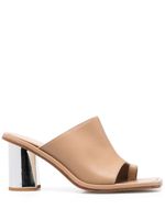 Scarosso mules Gwen en cuir - Tons neutres