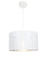 Globo Witte hanglamp Barca Ø 38cm 15341