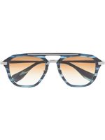 Dita Eyewear lunettes de soleil à monture aviateur - Bleu