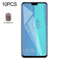 10 stuks niet-volledige matte Frosted gehard glas film voor Huawei Y9 (2019)/genieten van 9 plus
