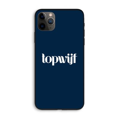 Topwijf Navy: iPhone 11 Pro Max Biologisch afbreekbaar hoesje