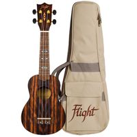 Flight Supernatural Series DUS460 Amara sopraan ukelele met gigbag - thumbnail