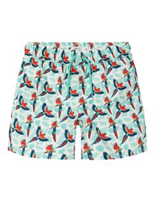 Name It Name It Jongens Zwemshort Kinderen NKMZADDI Papegaai Print Wit