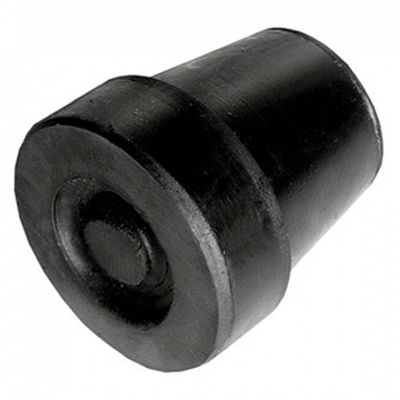Kruk en stokdoppen 16 mm zwart