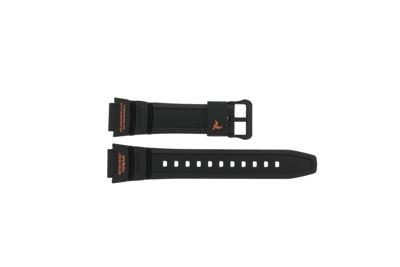 Horlogeband Casio SGW-450H-2B SGW 450H 450 Kunststof/Plastic Zwart 18mm