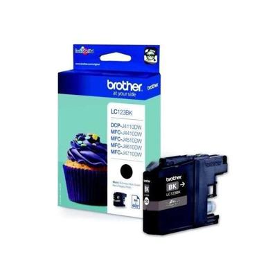 Brother LC123BK zwarte cartridge