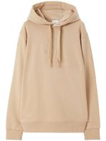 Burberry hoodie brodé en coton - Tons neutres