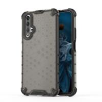 Schokbestendige honingraat PC + TPU Case voor Huaiwei Honor 20 (zwart)