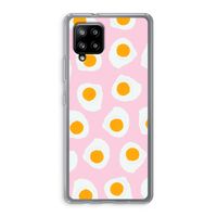 Dancing eggs: Samsung Galaxy A42 5G Transparant Hoesje