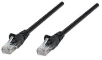 Intellinet 737012 RJ45 Netwerkkabel, patchkabel CAT 6A S/FTP 0.25 m Zwart Afgeschermd (enkel), Afscherming totaal, Halogeenvrij 1 stuk(s) - thumbnail