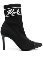 Karl Lagerfeld bottines Pandara Signia - Noir - thumbnail