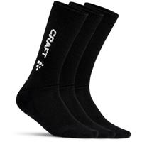Craft Progress indoor 3-pack zwart unisex
