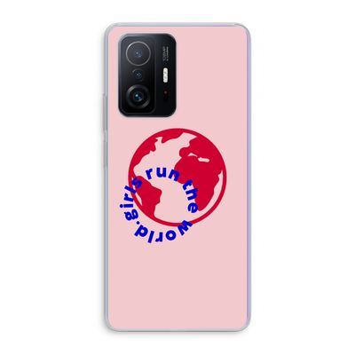 Run The World: Xiaomi 11T Transparant Hoesje