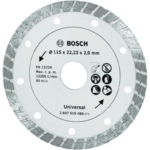 Bosch Accessoires Diamantdoorslijpschijf Turbo, 115 mm Ø - 2607019480