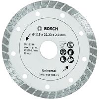 Bosch Accessoires Diamantdoorslijpschijf Turbo, 115 mm Ø - 2607019480 - thumbnail