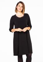 Yoek Dressded neck | Zwart | Maat 50/52