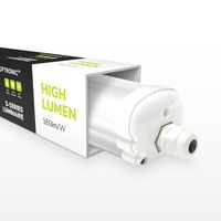 LED TL armatuur 120cm - IP65 Waterdicht - 24 Watt 3840 Lumen (160lm/W) - 4000K Neutraal wit - Koppelbaar - IK07 - S-Series Tri-Proof plafondverlichtin