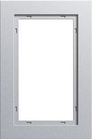 Gira afdekraam aluminium E2 1,5VD 100125