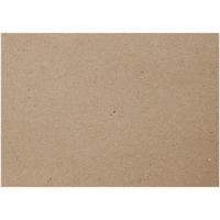 Creativ Company Recycled papier, a4, vel 210x297 mm, 100 gr, grijs bruin, 20 vel/ 1 doos