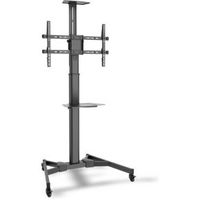 Digitus DA-90370 70 Portable flat panel floor stand Zwart flat panel vloer standaard - thumbnail