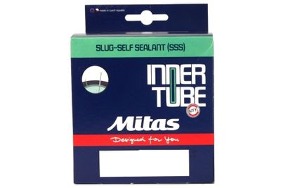 Mitas 27.5x1.75/2.50 Gel Schrader Binnenband Zwart Mitas 27.5x1.75/2.50 Gel Schrader Binnenband Zwart
