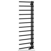 Designradiator Sapho Justina 50x151 cm 410W Mat Zwart Sapho