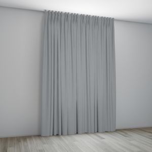 Overgordijn Boedapest Lichtgrijs Coupage