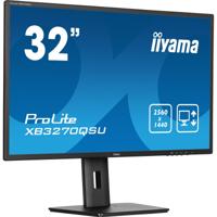 Iiyama prolite xb3270qsu-b1 31.5" monitor (zwart, hdmi, displayport, 3x usb-a, usb-b)