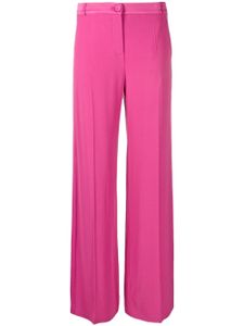 Patrizia Pepe pantalon ample à taille haute - Rose