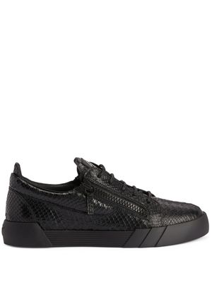 Giuseppe Zanotti baskets The Shark 5.0 en cuir - Noir
