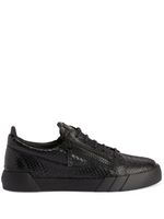 Giuseppe Zanotti baskets The Shark 5.0 en cuir - Noir