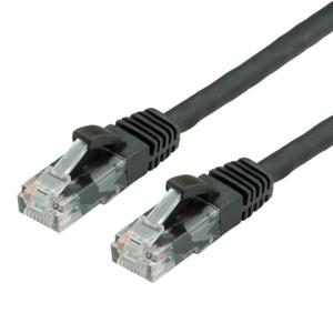 VALUE UTP Cat.6 (Class E) patchkabel, LS0H, zwart, 5 m