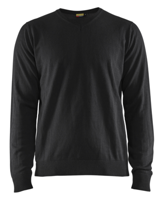 Blåkläder Gebreide pullover 35901073 | Zwart | Maat S - 7330509768648
